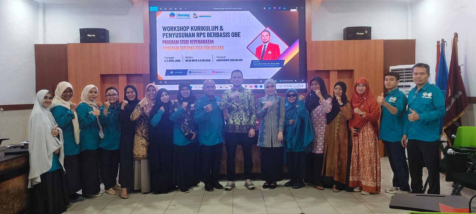 Tingkatkan Kualitas Lulusan, Prodi Keperawatan FST USN Kolaka Gelar Workshop Kurikulum Berbasis OBE